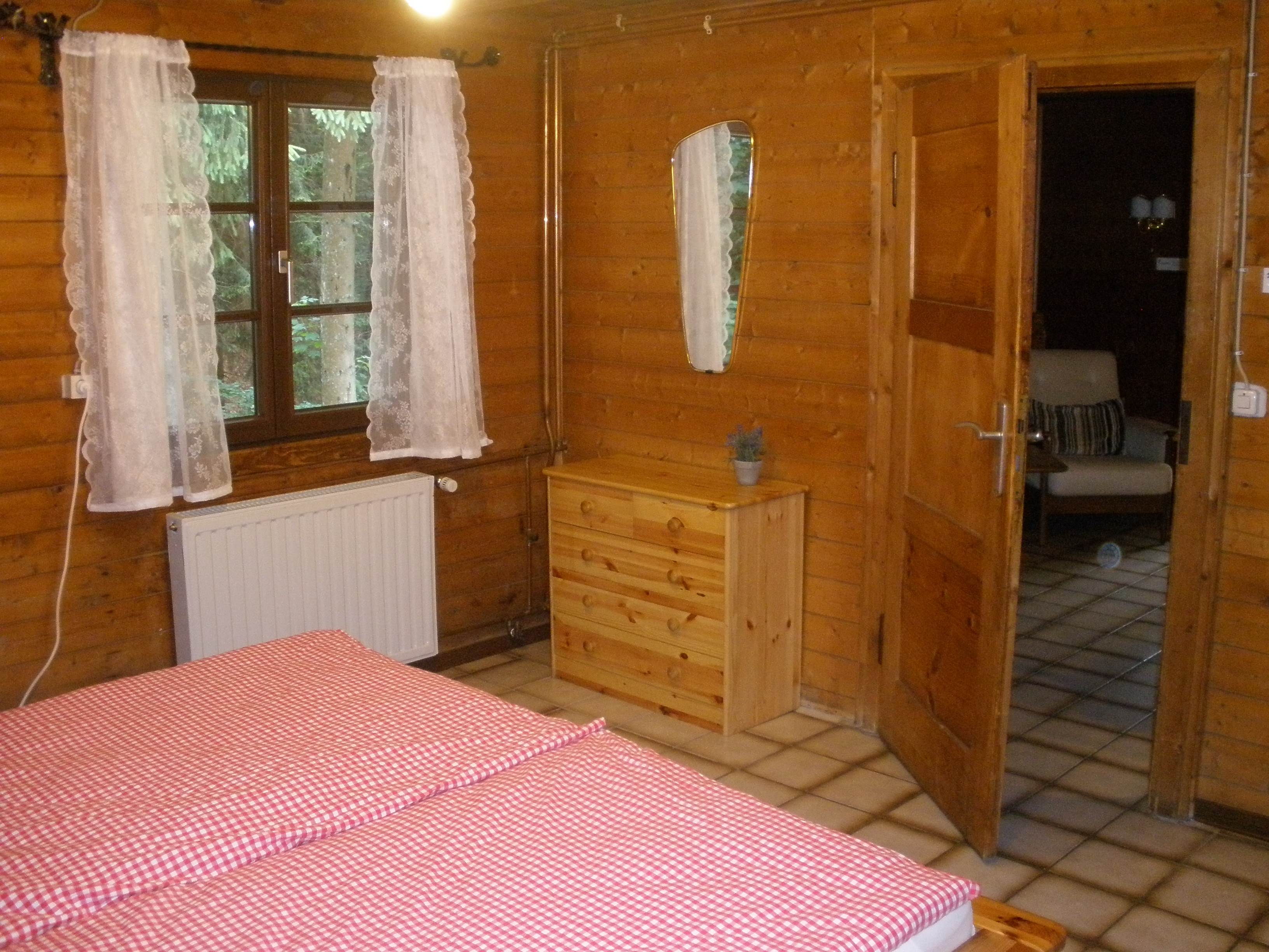 Schlafzimmer Tür zum Wohnraum